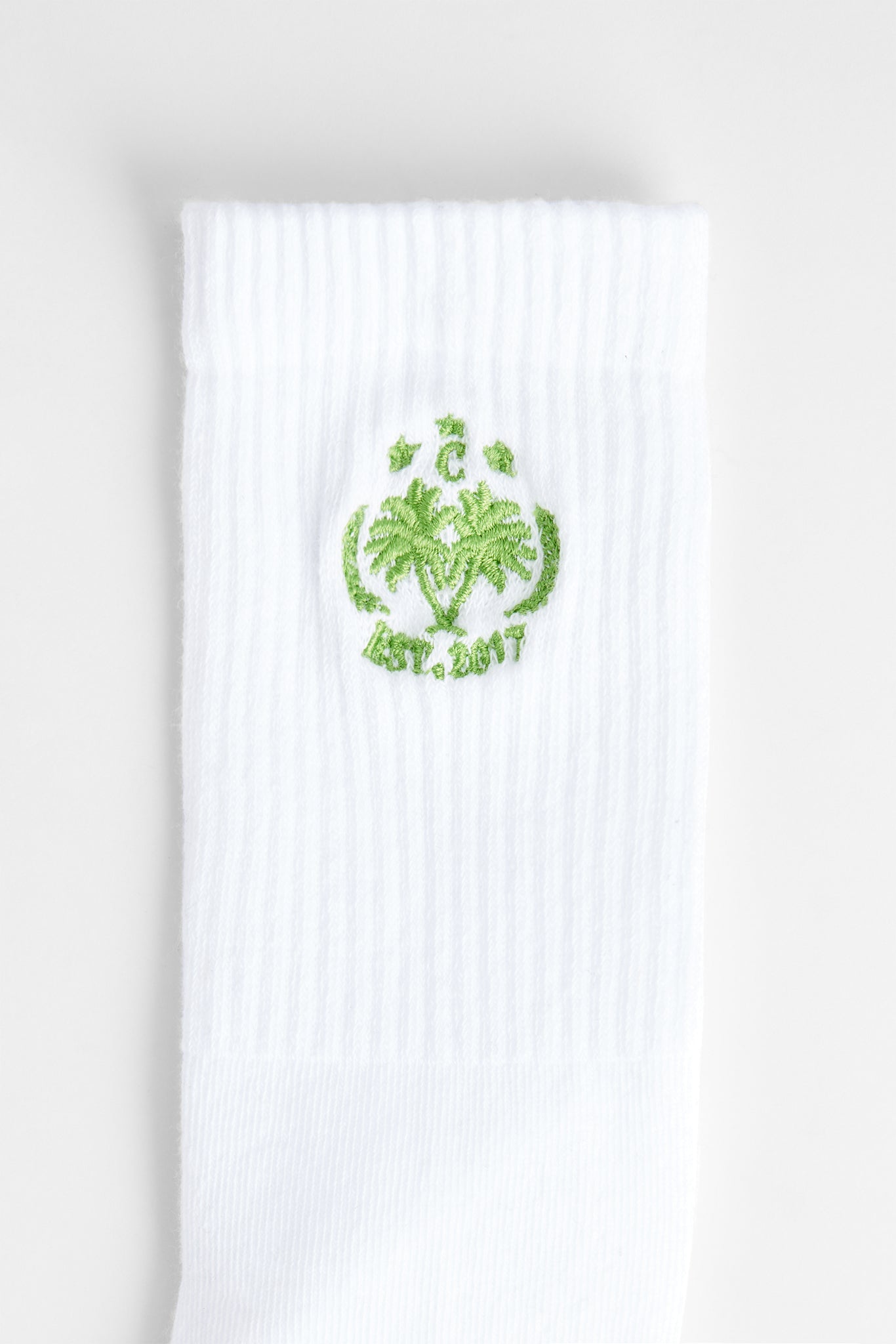 Palm Crest Socken - Weiß